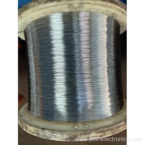 Tinned copper clad aluminum wire processing